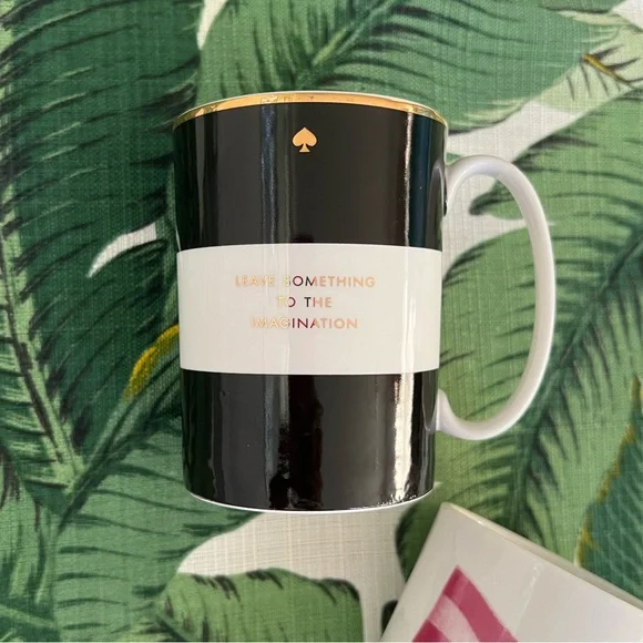 Kate Spade • Lenox • Take a Bow & Leave Something To the Imagination Mugs • S/2 - Picture 3 of 6